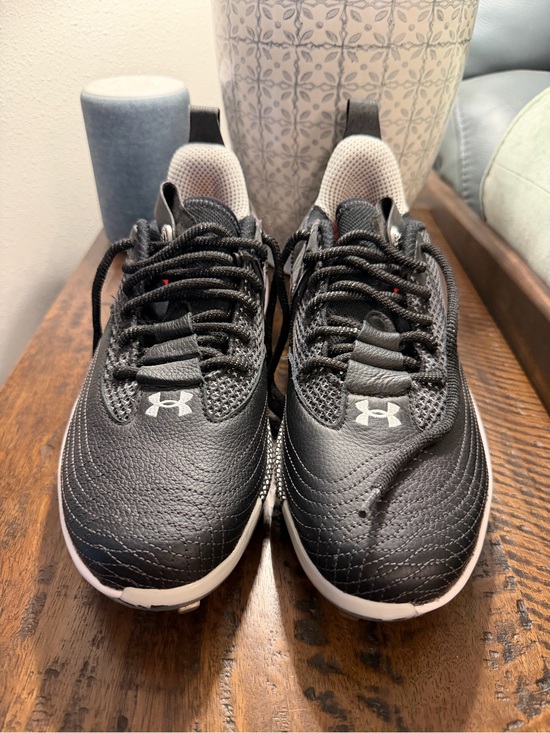 Under Armour Other - NWT Under Armor Harper 8 RL Baseball Cleats Black White Mens Size 9